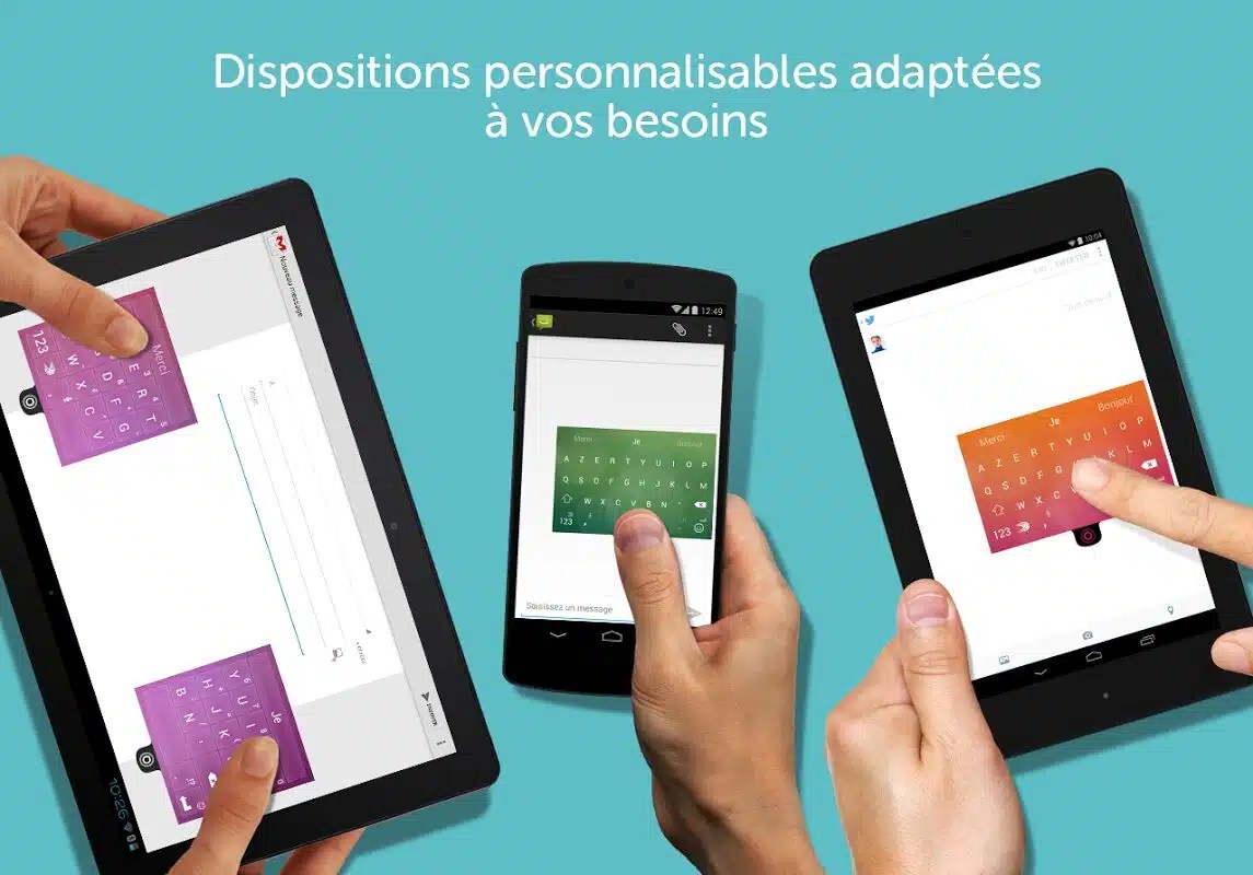 7 applications claviers Android à tester DroidSoft