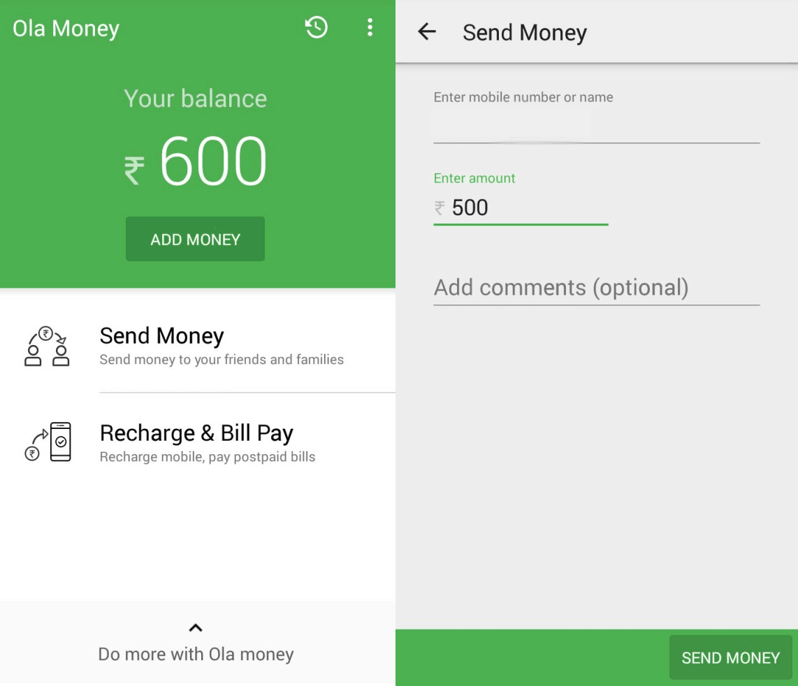 Ola Application Services other than just Booking Rides!