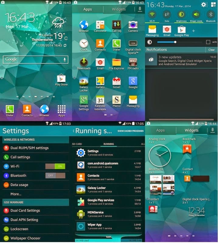 Custom ROM GALAXY S5 for SMARTFREN ANDROMAX C1