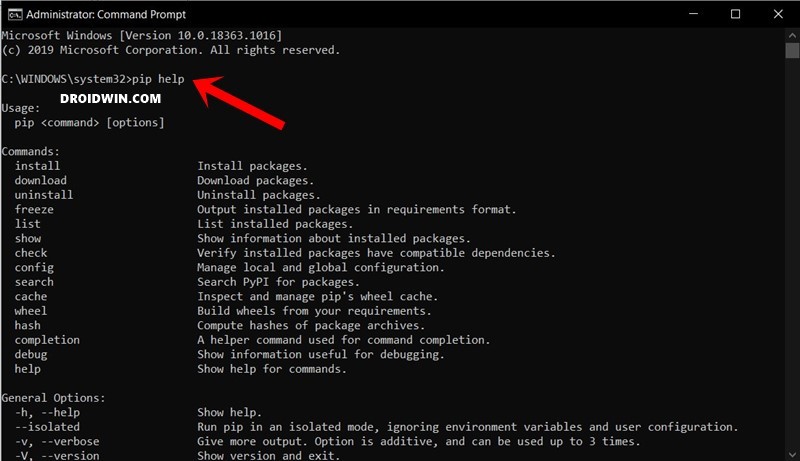 Fix Pip Is Not Recognized As An Internal Or External Command Droidwin