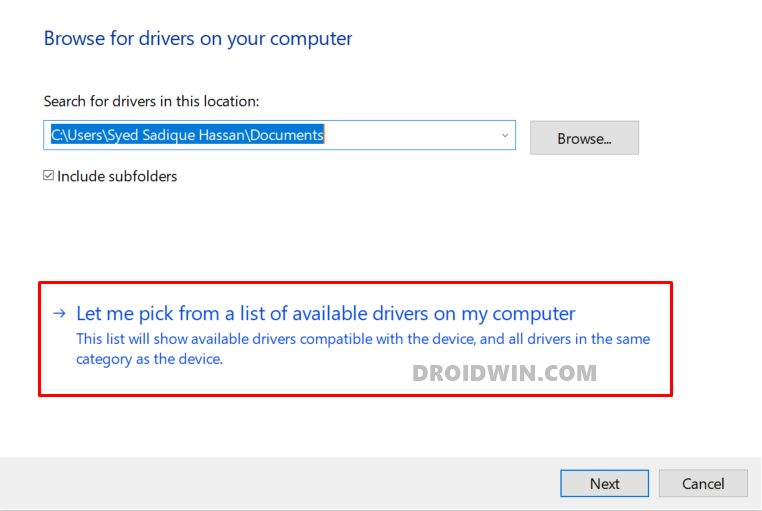 Android bootloader interface windows 10 driver