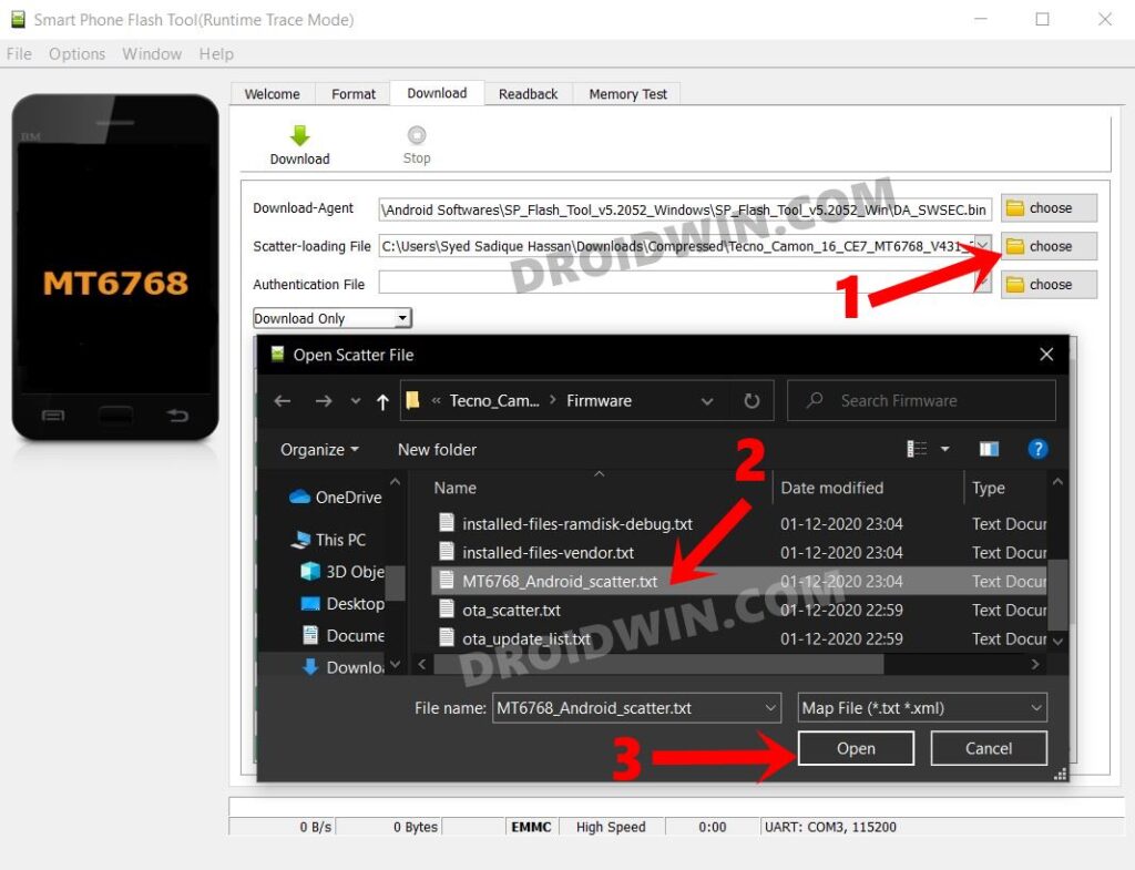 Download and Install SP Flash Tool Flash Firmware Guide DroidWin