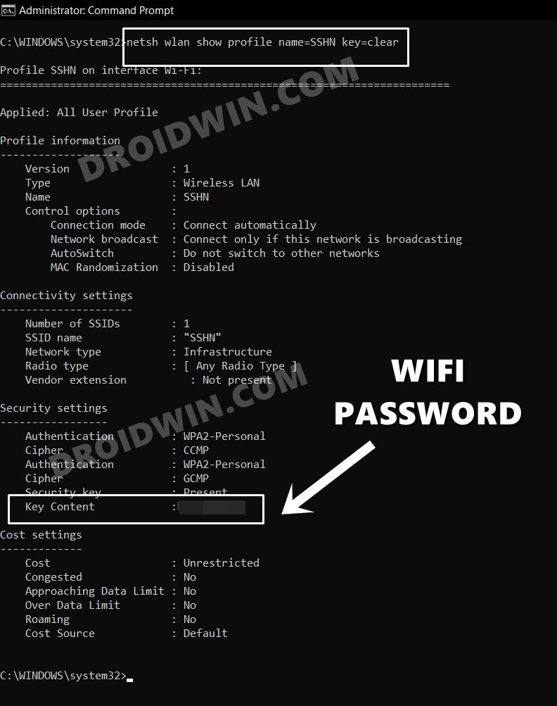 3 Methods How To View Saved Wifi Passwords In Windows 11 droidwin