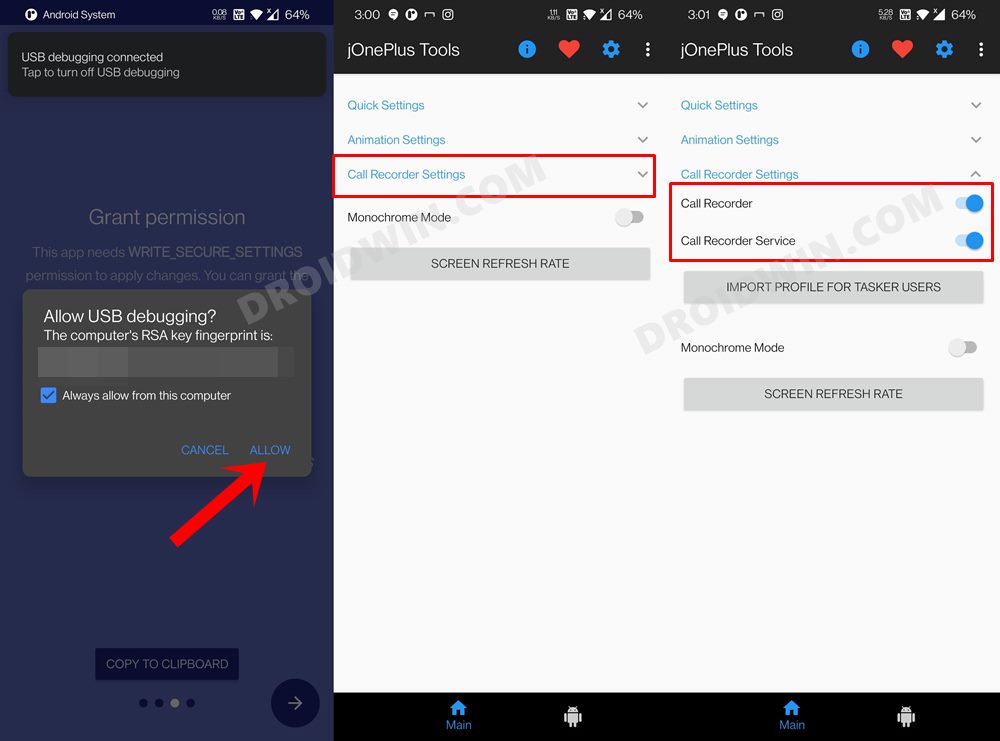 Enable Call Recorder on any OnePlus Device [Android 12] DroidWin