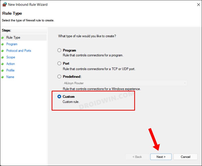 Block IP Address via Windows Defender Firewall in Windows 11 DroidWin