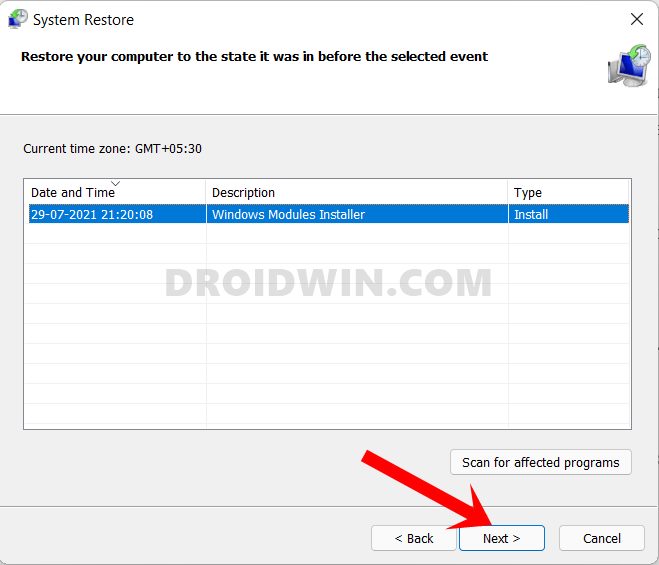 How to Fix Runtime Error in Windows 11 DroidWin