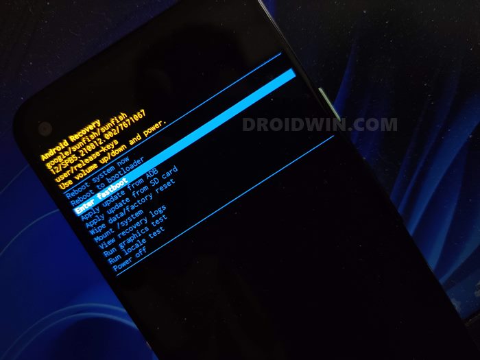 Cannot Boot Android to FastbootD Mode How to Fix DroidWin