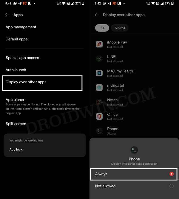 How to Enable Call Recorder on OnePlus 10 Pro/10T/10R DroidWin