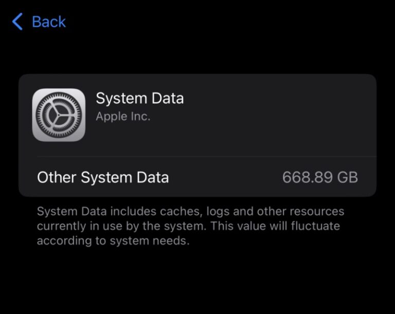 iPhone 14 Pro/Max System Data Storage Full How to Fix DroidWin
