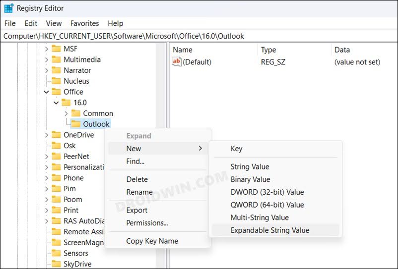 How To Change Location Of Outlook Pst Ost Files Droidwin droidwin