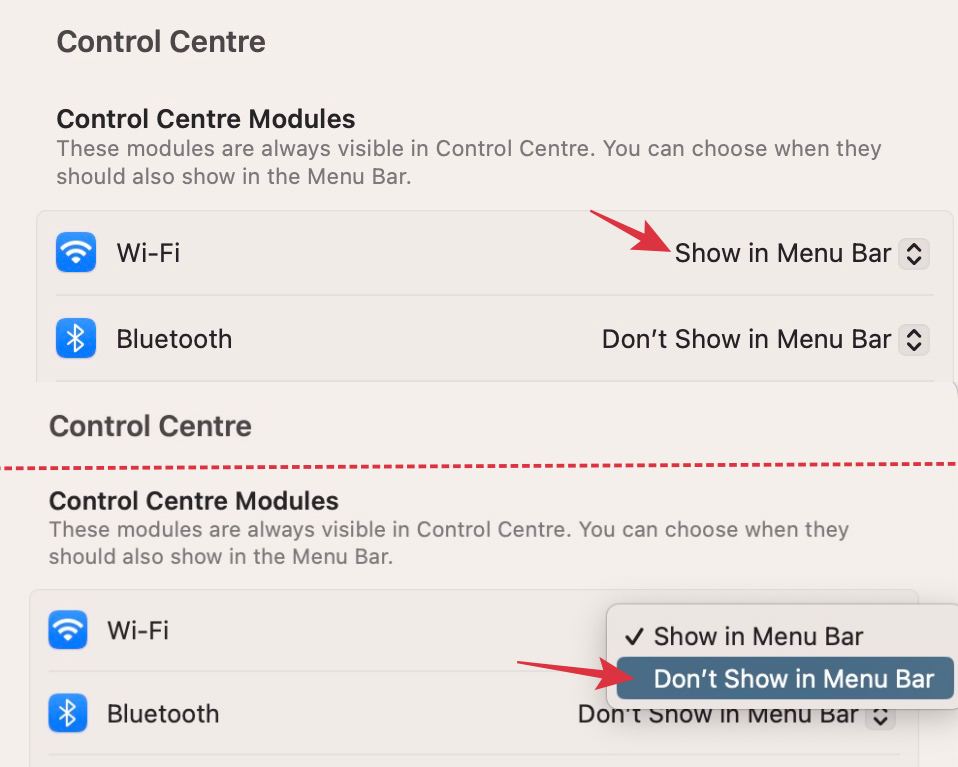 Menu Bar Icons missing in macOS Sonoma How to Fix DroidWin
