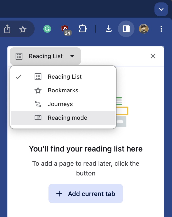 Reading Mode missing in Chrome How to Enable It