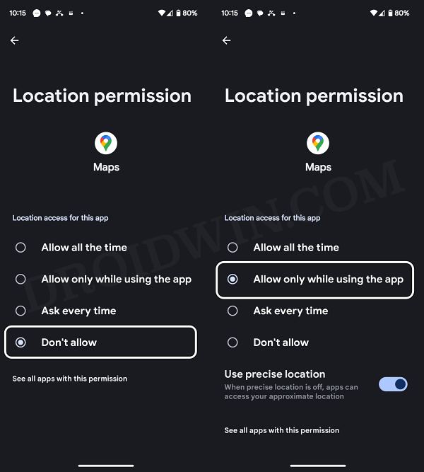 Fix Compass Not Working/Showing Wrong Direction on Android