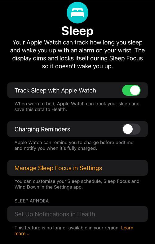 Sleep Apnea Notifications Not Working on Apple Watch [Fixed] DroidWin