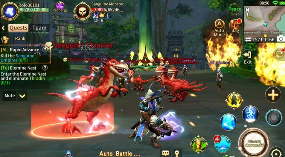 Game Jenis MMORPG untuk HP Android dengan Mekanisme Open