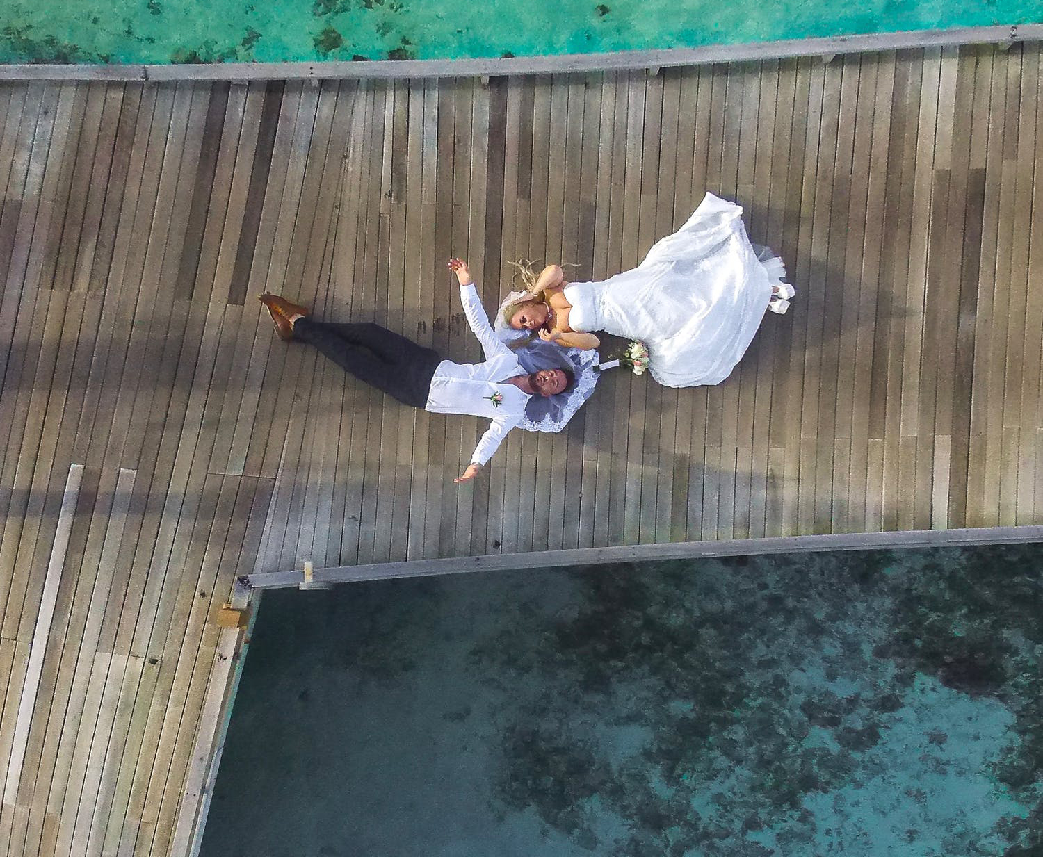 Hire a wedding drone filming company