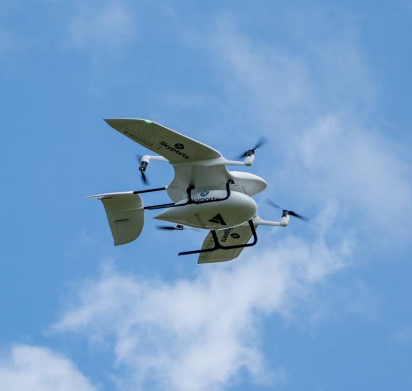 NHS Scotland Drone Delivery Trial Supports Covid19 Response UAV Unmanned Aerial Vehicle