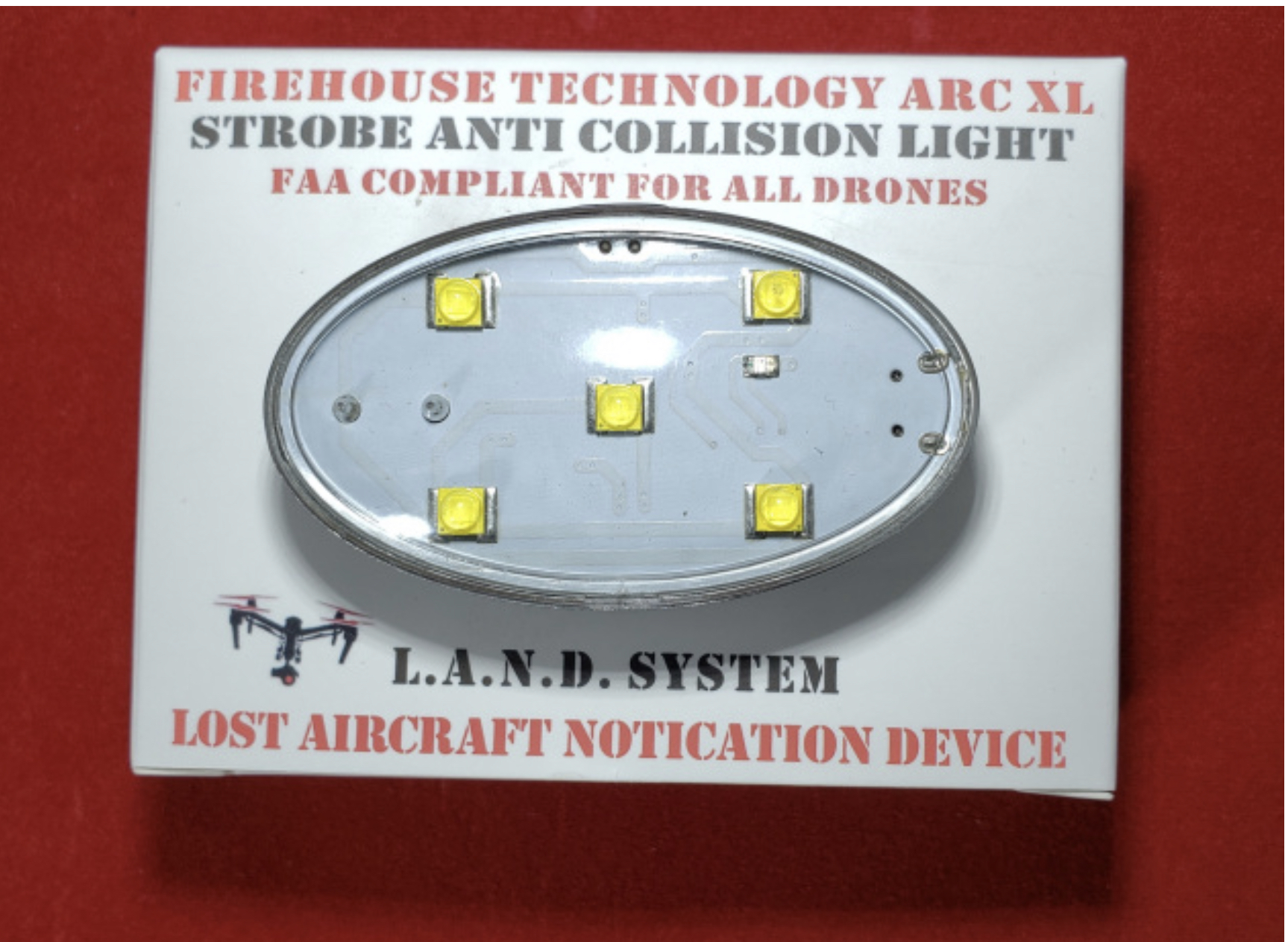 ARC XL w/ L.A.N.D Drone Strobe Light Anticollision Drone Shop Perth