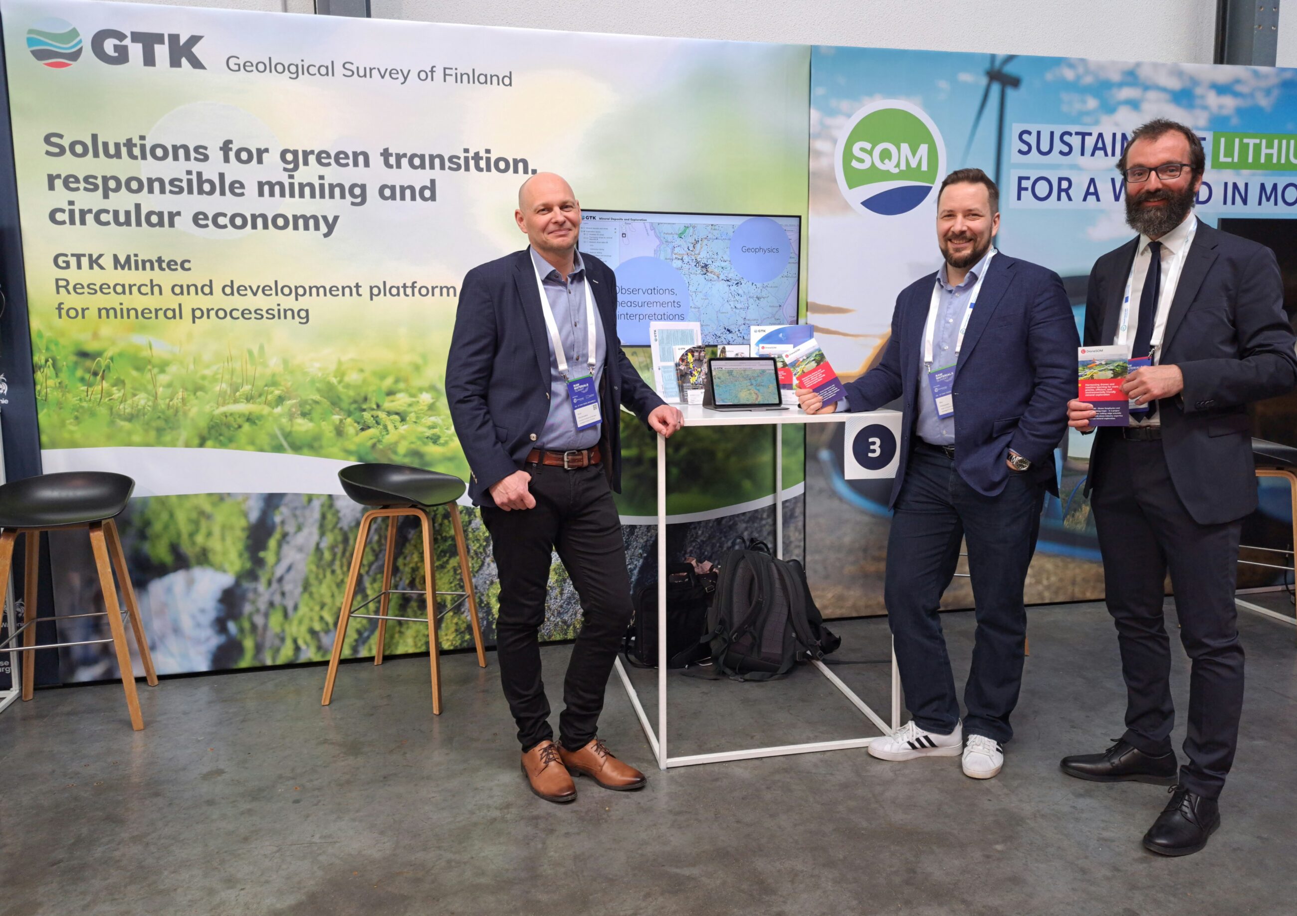 DroneSOM at the Raw Materials Summit 2023 Dronesom