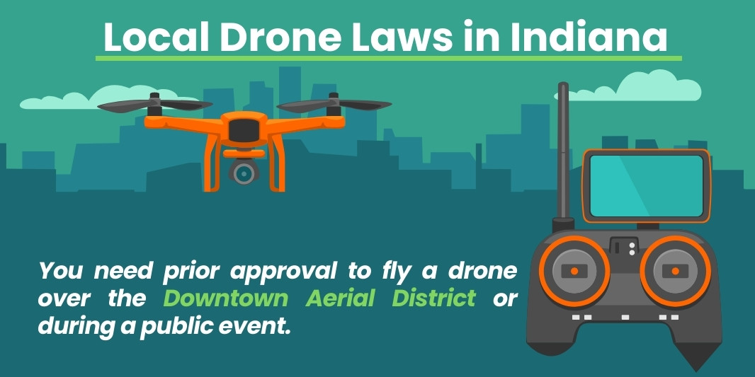Drone Laws in Indiana Explained (2023 Regulations) DroneSourced