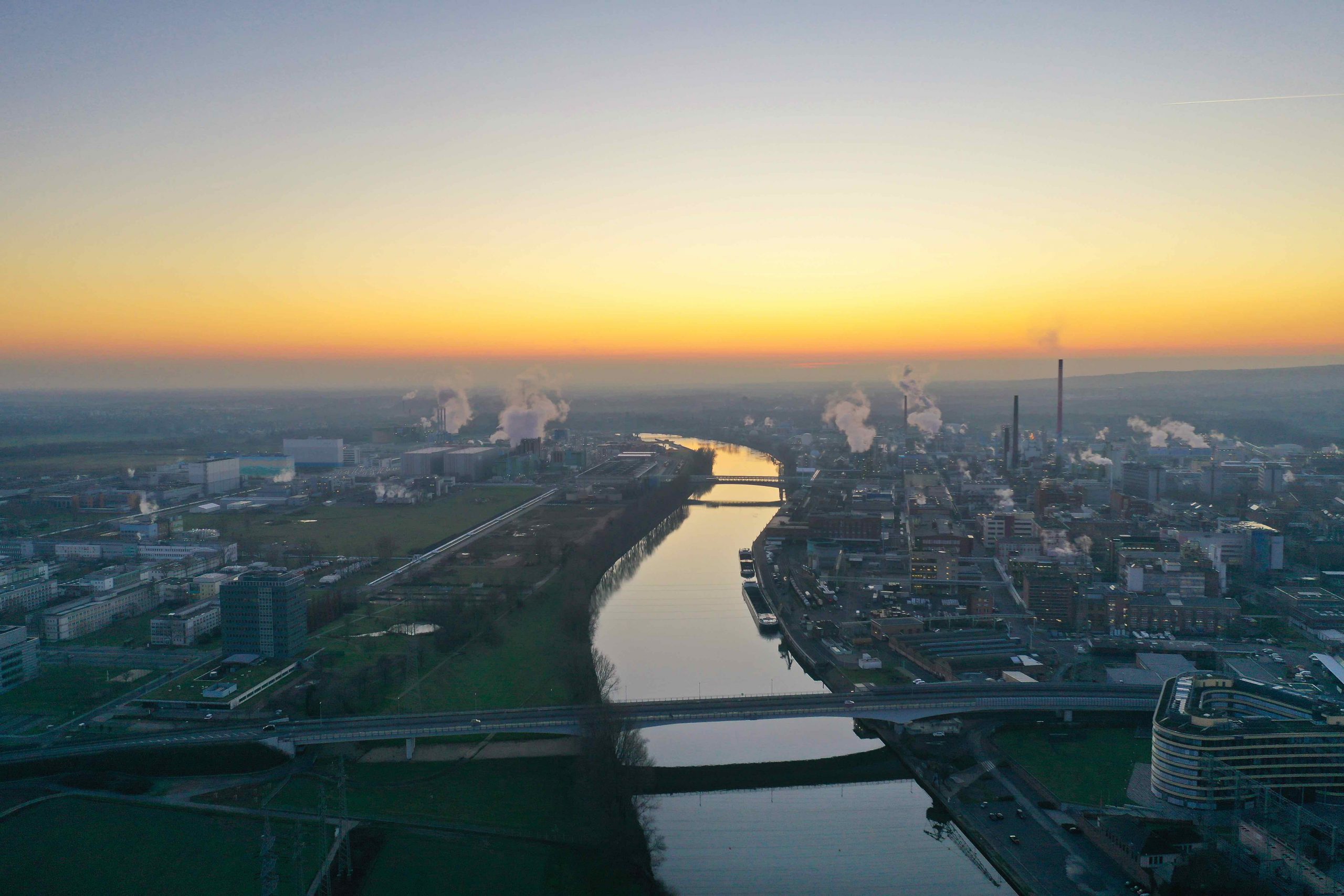 Frankfurt Industriepark Höchst Dronestagram