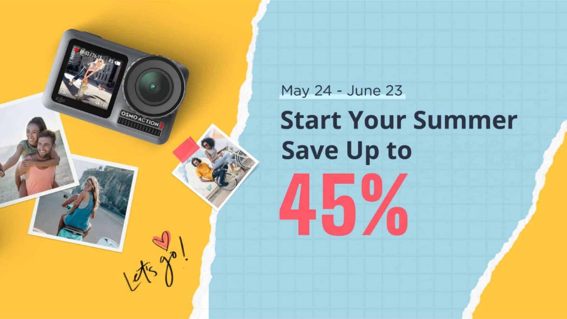 DJI Summer Sales Event Osmo Pocket And Action