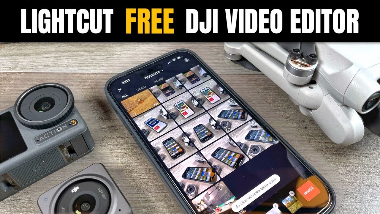 LightCut DJI's Officially Video Editor