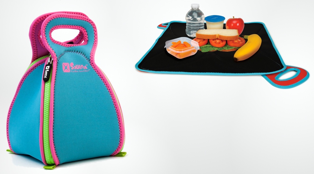 The Neoprene Lunchbox that Converts into a Placemat