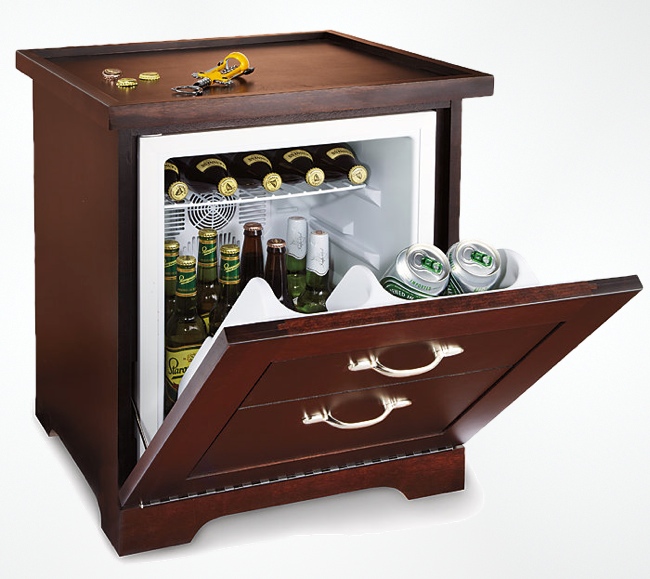 The Classy Mini Refrigerator End Table