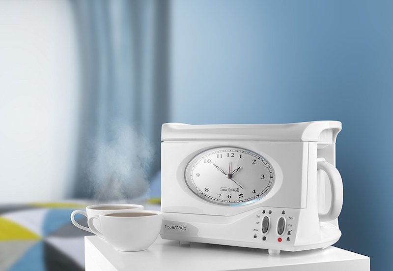 Have the Perfect Cup of Tea Every Morning with This Alarm Clock!
