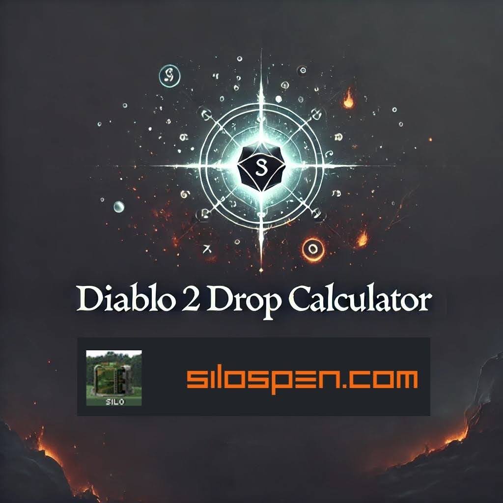 Silospen's Diablo 2/D2 Resurrected Drop Calculator