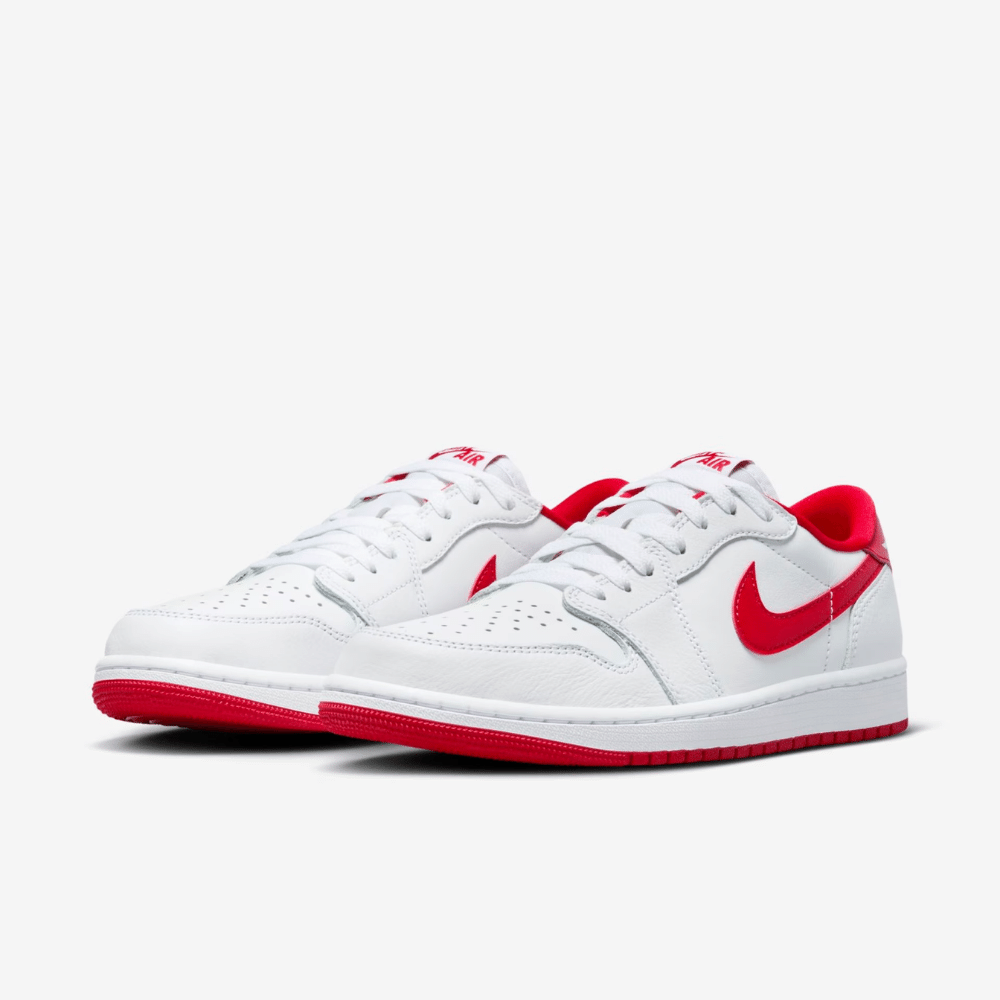 Air Jordan 1 Low White Red