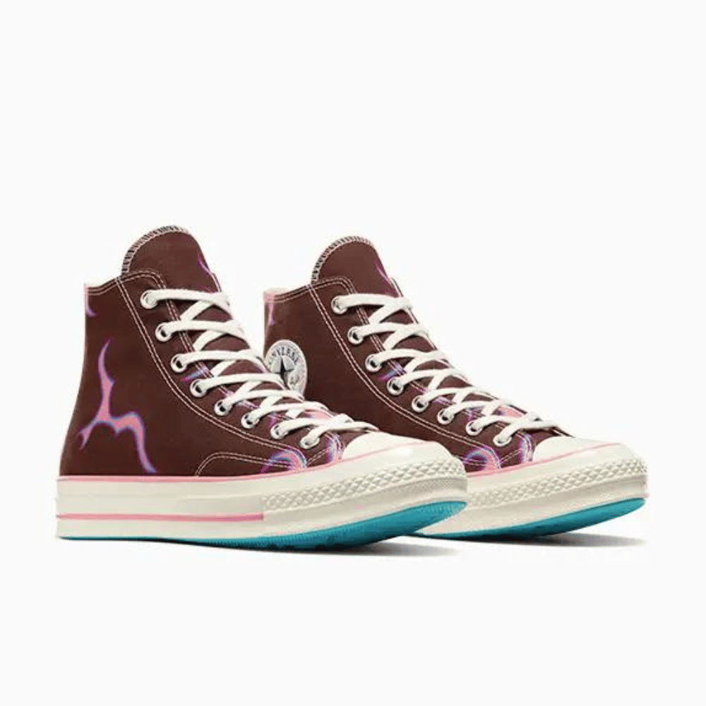 Golf Wang x Converse Chuck 70 Flames Downtown Brown