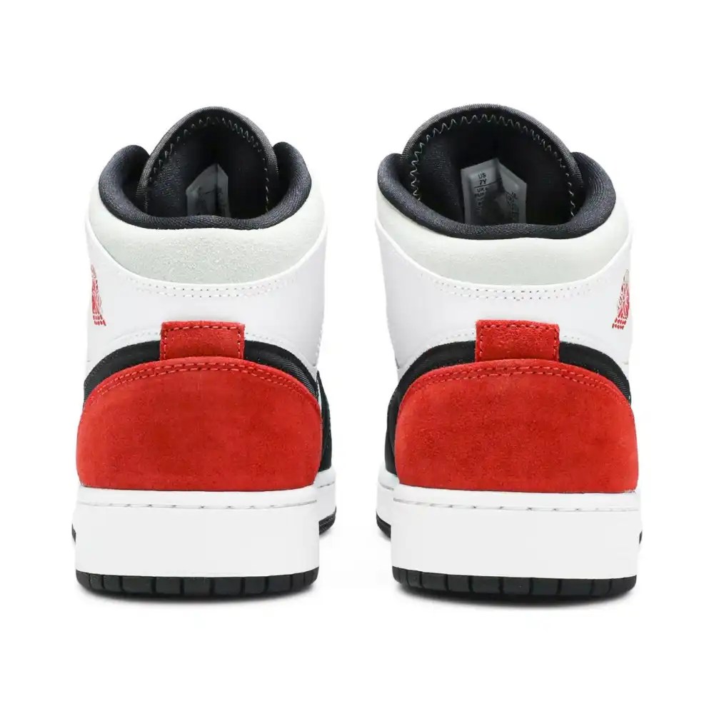 Air Jordan 1 Mid GS Red Mint