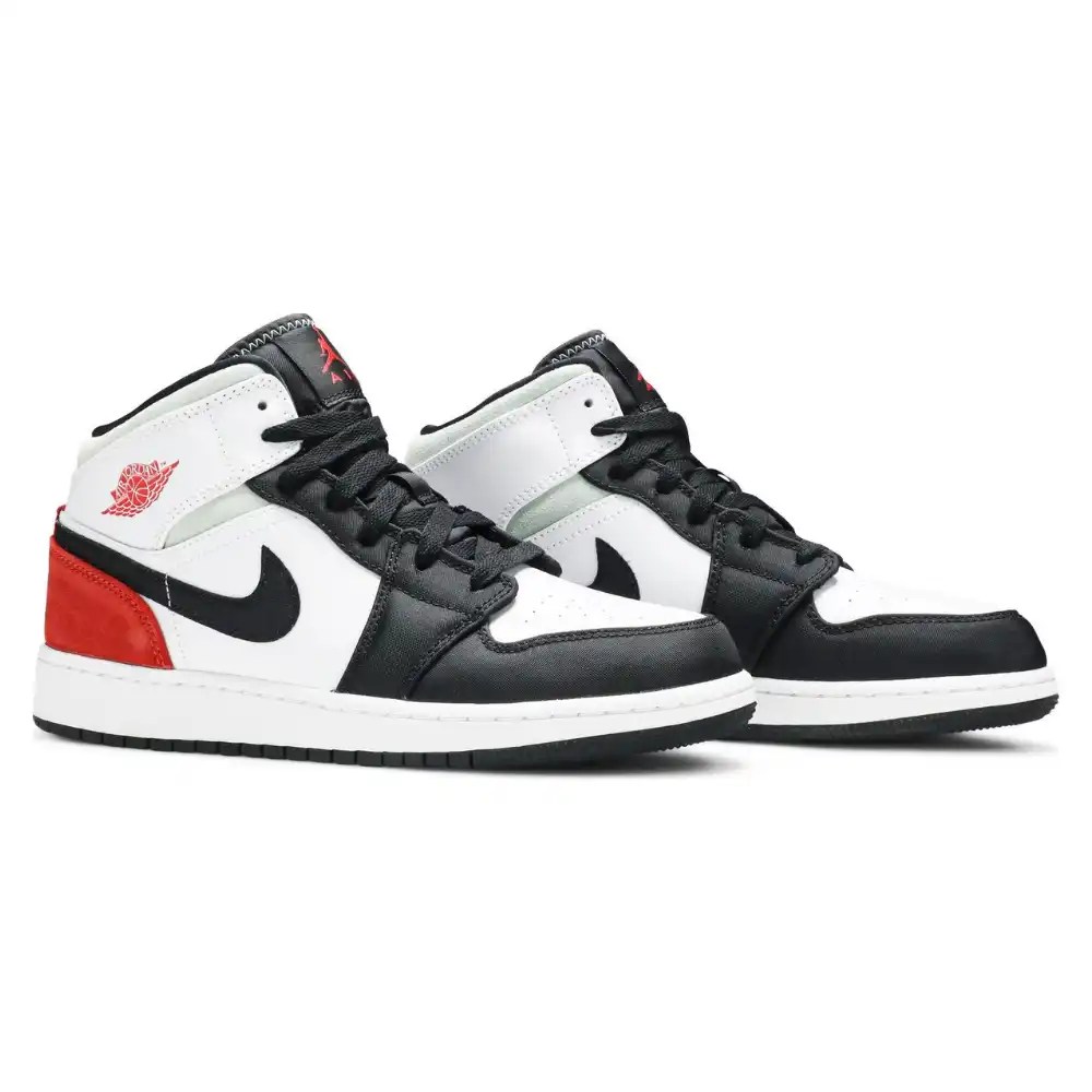 Air Jordan 1 Mid GS Red Mint