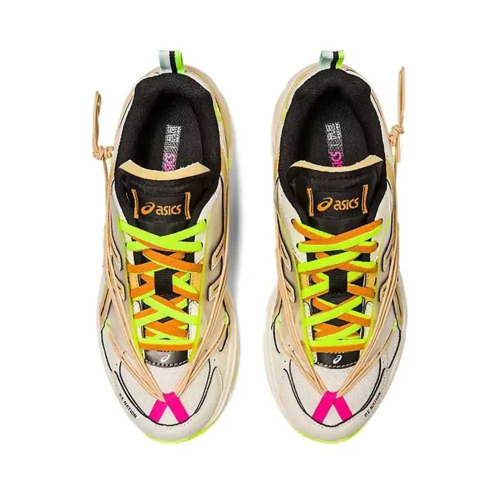 PE Nation x asics Gel 1130 Cream Paper Bag