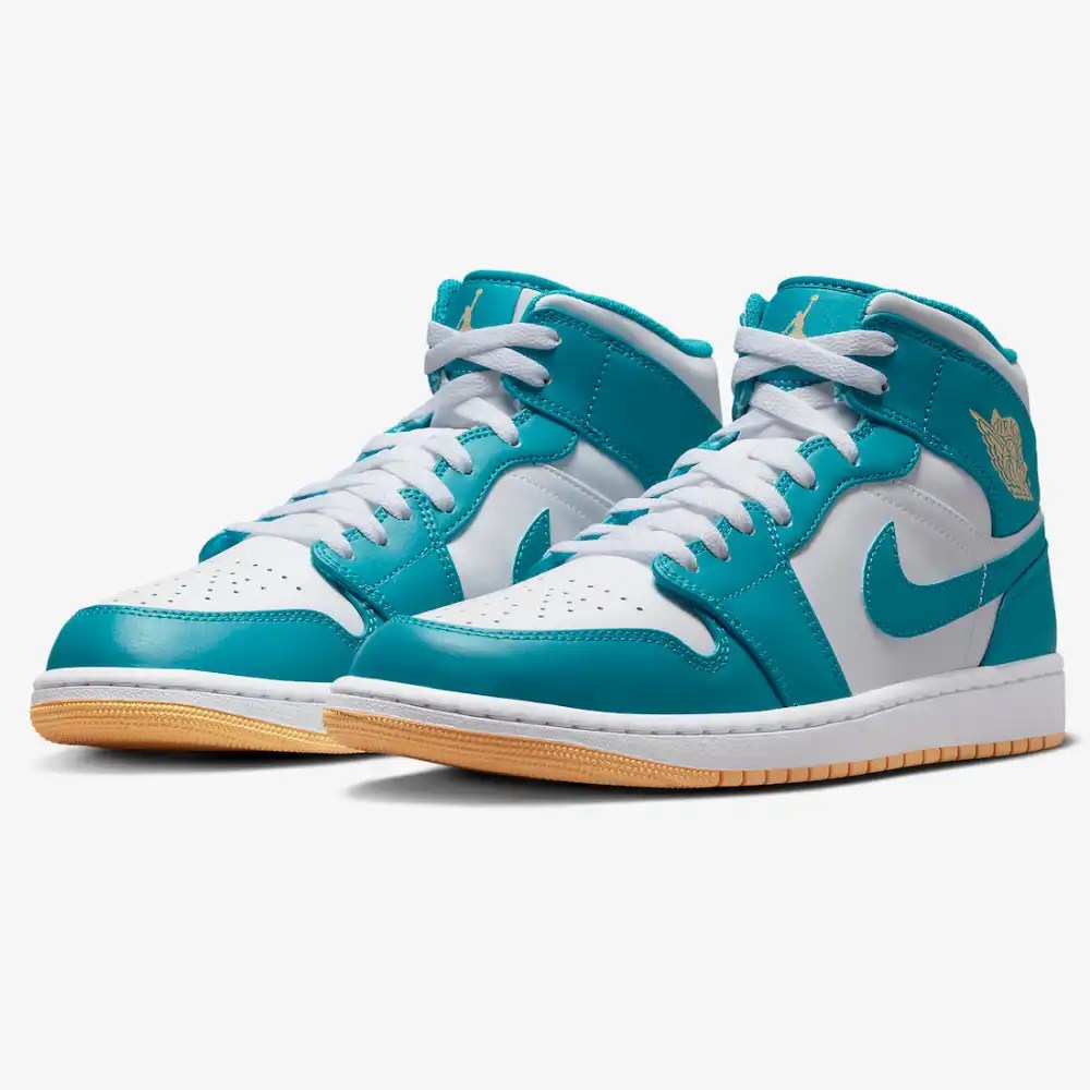 Air Jordan 1 Mid Aquatone
