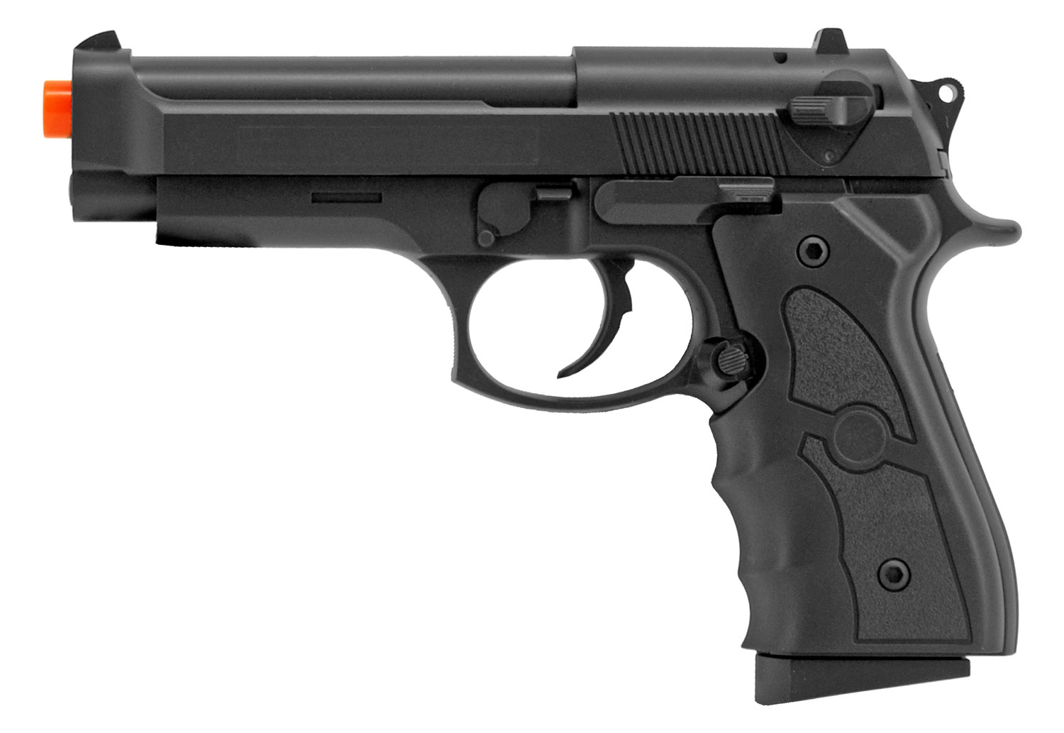 UKArms Airsoft Handgun G52B Black