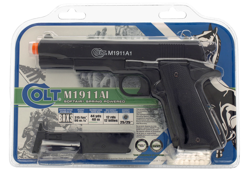 Colt M1911 A1 Spring Airsoft Pistol