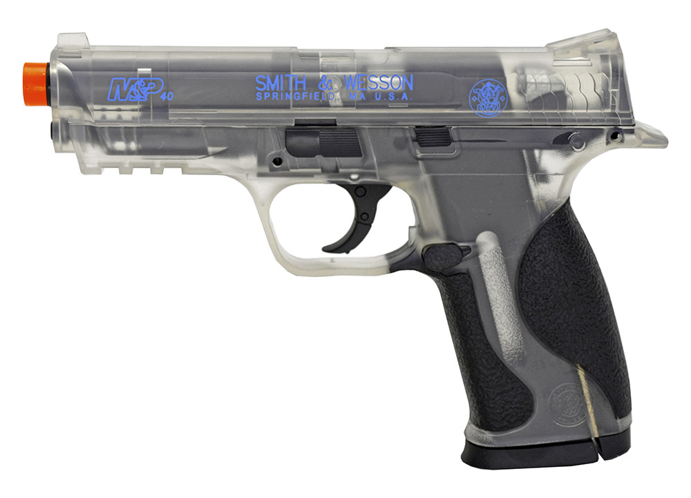 Smith & Wesson M&P40 CO2 Airsoft Pistol Clear
