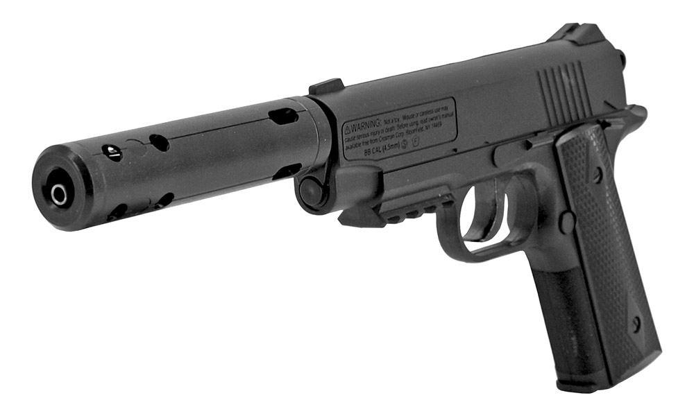 Crosman Tactical 1911 CO2 BB Pistol Black