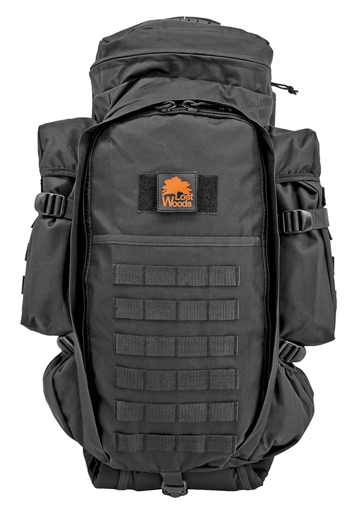 Lost Woods 9.11 Tactical Full Gear Rifle Backpack Black