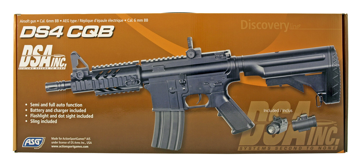 ASG DS4 CQB Entry Level Full Size M4 Airsoft LPAEG Electric Rifle