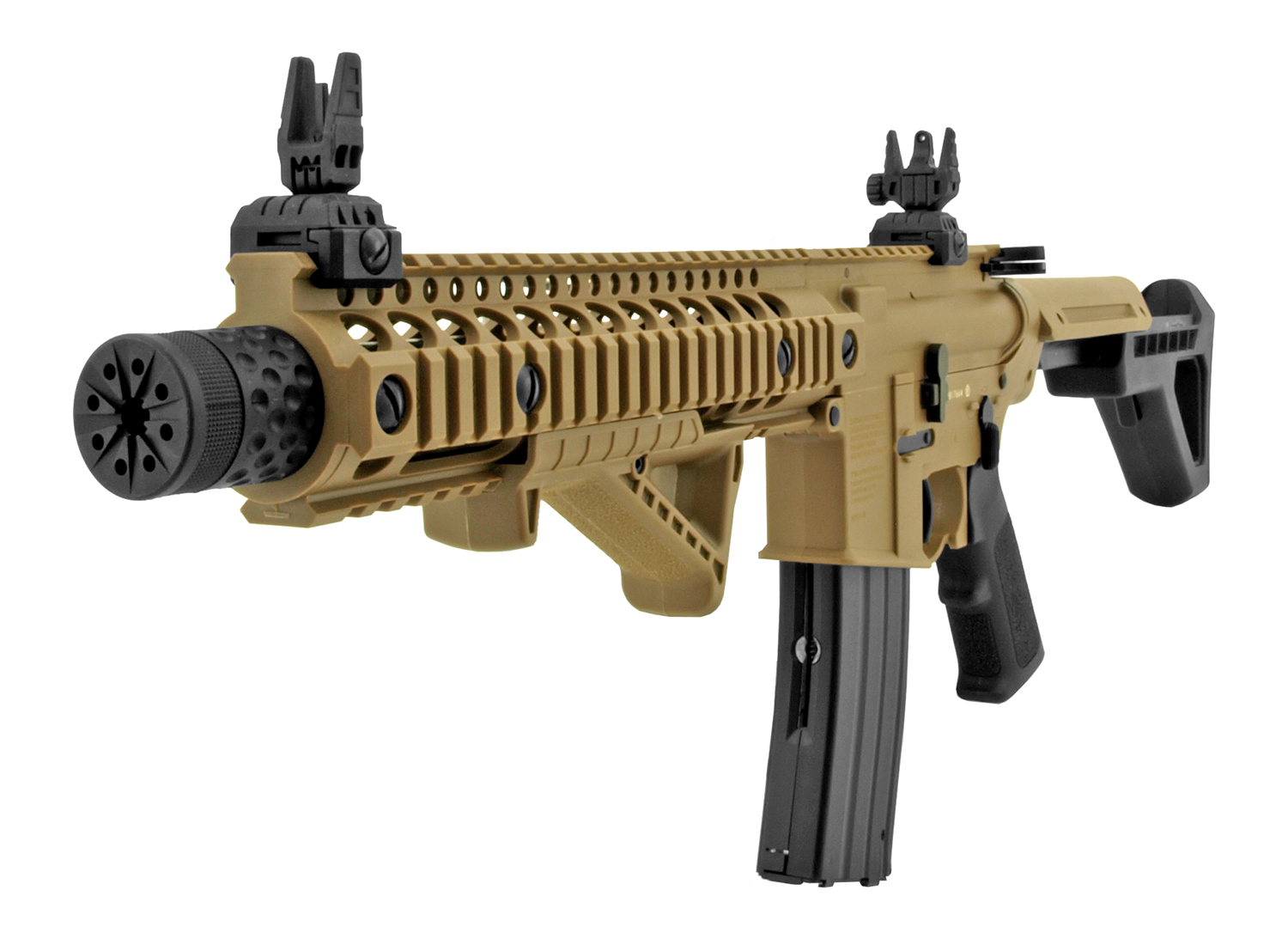 Crosman Panther DPMS SBR .177 Cal. AR15 BB Gun Flat Dark Earth Refurbished