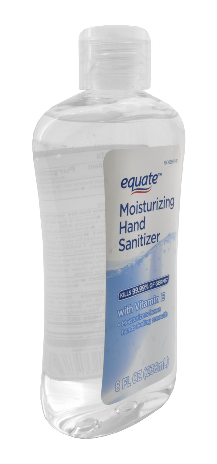 8 fl. Oz. Moisturizing Hand Sanitizer Equate