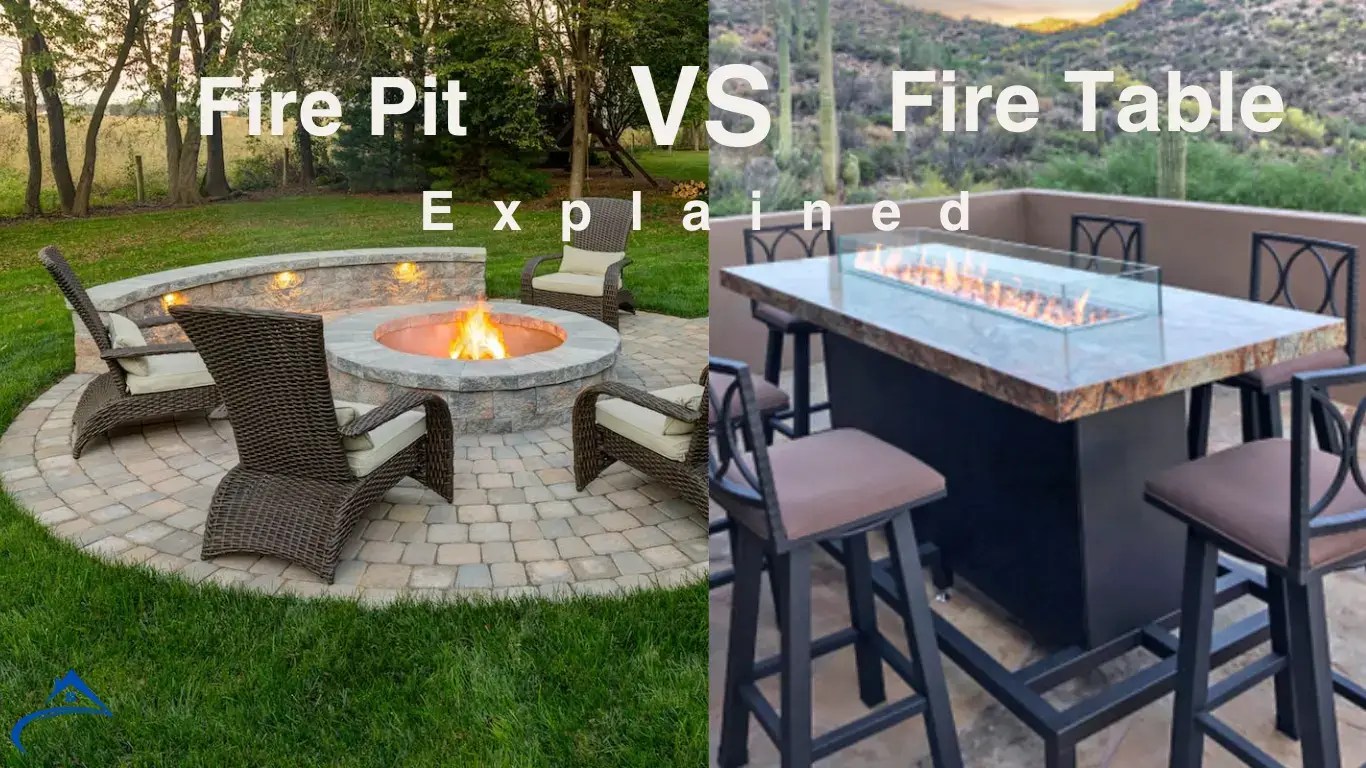 Fire Pits Vs Fire Tables The Difference Explained — Lux Yard and Homes