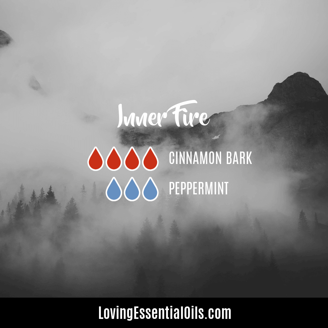 Inner Fire Essential Oil Blend Recipe Peppermint and Cinnamon Loving