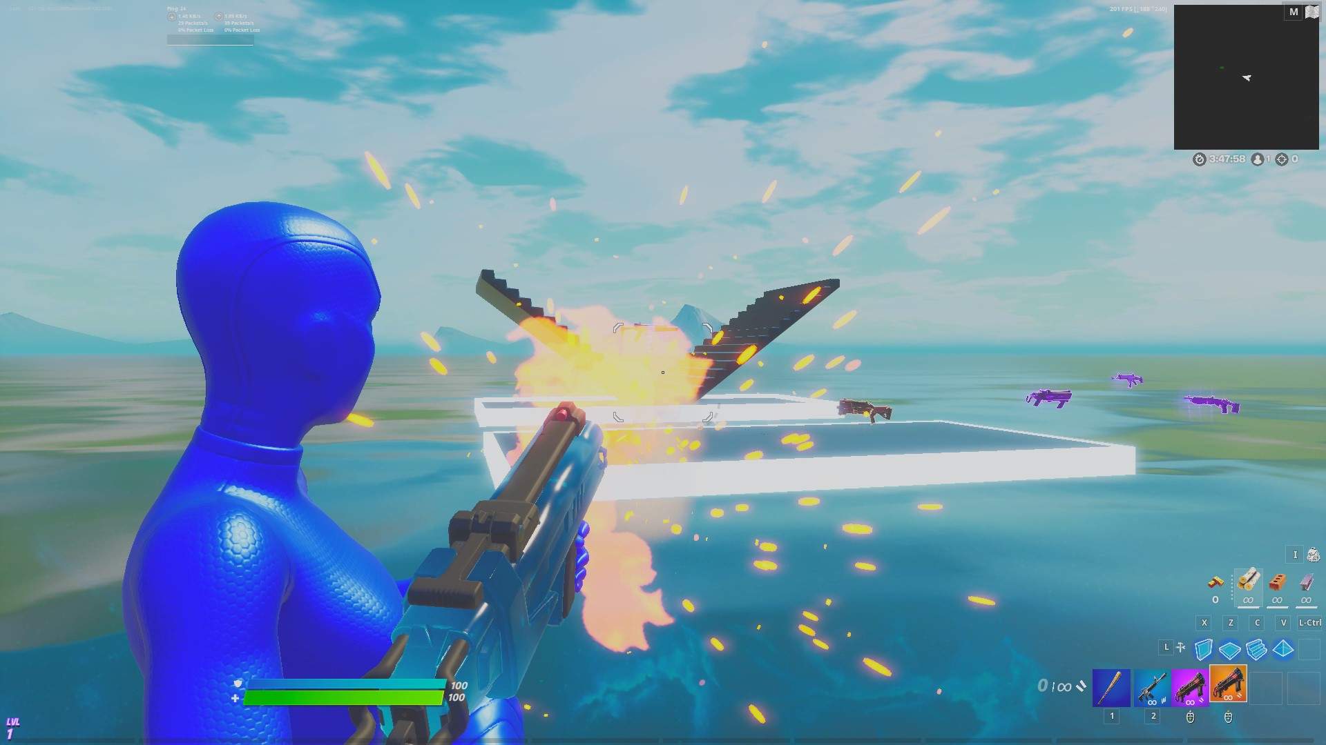 1st Person Box Fights Fortnite Creative Box Fights and Fun Map Code