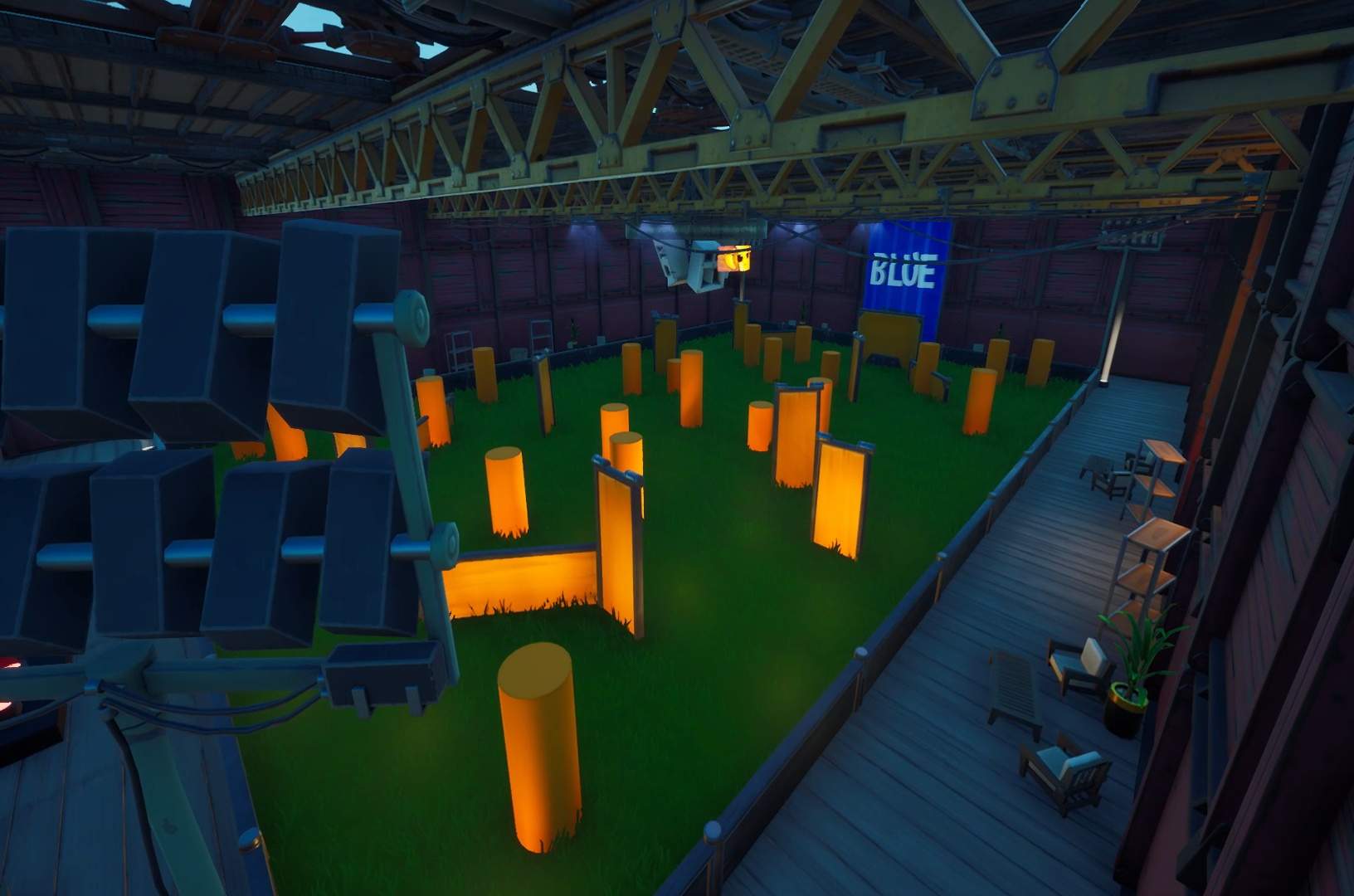 RED VS BLUE, 4V4 PAINTBALL Fortnite Creative Map Code Dropnite