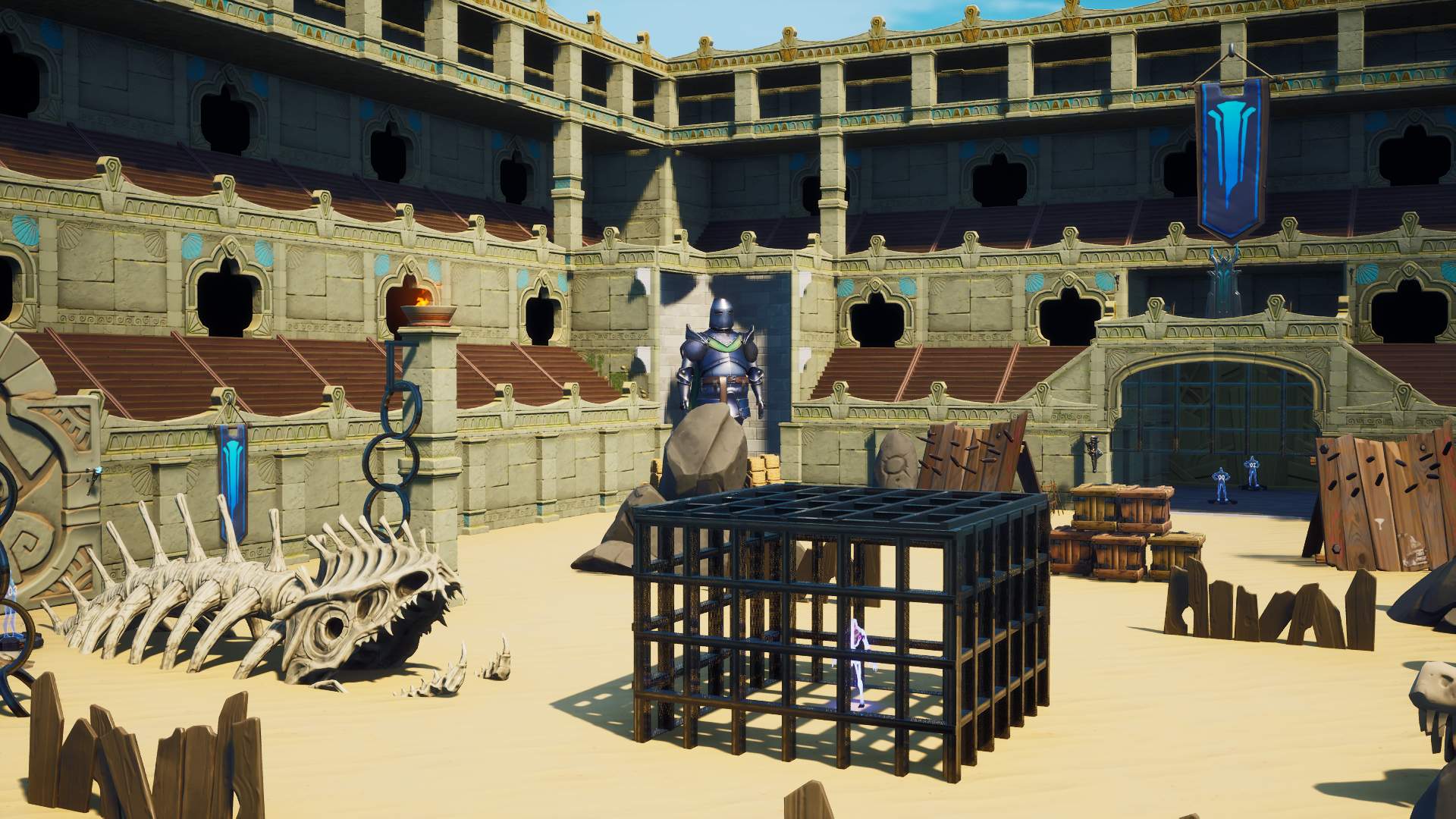 GLADIATOR ARENA Fortnite Creative Map Code Dropnite